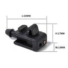 Load image into Gallery viewer, 2 PCS Windshield Washer Wiper Jet Water Spray Nozzle Buckle 8200082347 for 2005-2007 Renault Megana 2, For 2005-2007 Renault Megana 2