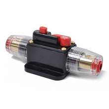 Load image into Gallery viewer, DC 12-24V Car Circuit Breaker Stereo Audio Fuse Holder Insurance 40A Fuse, 40A