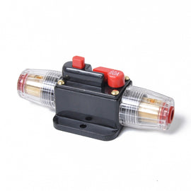 DC 12-24V Car Circuit Breaker Stereo Audio Fuse Holder Insurance 60A Fuse, 60A