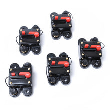 Load image into Gallery viewer, 200A DC 12-24V Car Audio Stereo Circuit Breaker Automatic Reset Fuse Holder, 200A