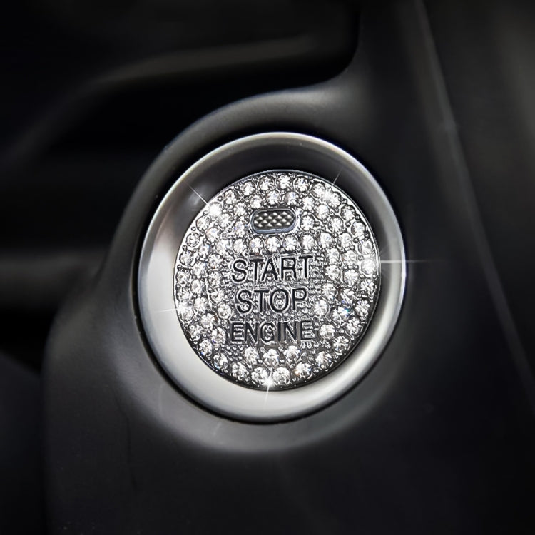 Car Engine Start Key Push Button Cover Trim Sticker Decoration for Mazda, For Mazda