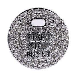 Car Engine Start Key Push Button Cover Trim Sticker Decoration for Mazda, For Mazda