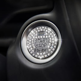 Car Engine Start Key Push Button Cover Trim Sticker Decoration for Mazda, For Mazda