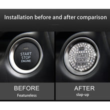 Load image into Gallery viewer, Car Engine Start Key Push Button Cover Trim Sticker Decoration for Mazda, For Mazda