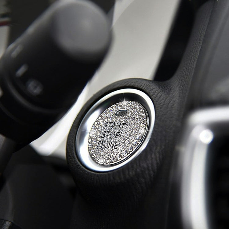 Car Engine Start Key Push Button Cover Trim Sticker Decoration for Mazda, For Mazda