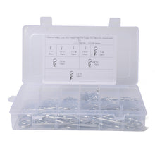 Load image into Gallery viewer, 180 PCS Heavy Duty Zinc Plated Cotter R Tractor Clip Pin for Car / Boat / Garages, 180 PCS