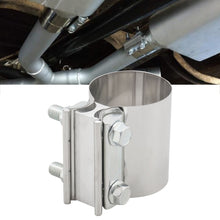 Load image into Gallery viewer, 3 inch Car Turbo Exhaust Downpipe Stainless Steel Lap Joint Band Clamp, 3 inch