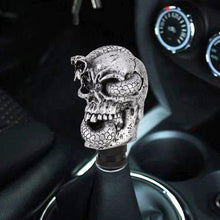 Load image into Gallery viewer, LX Tandy Creative Universal Car Snake Ghost Shaped  Shifter Cover Manual Automatic Gear Shift Knob, Snake Ghost Shaped