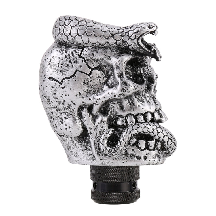 LX Tandy Creative Universal Car Snake Ghost Shaped  Shifter Cover Manual Automatic Gear Shift Knob, Snake Ghost Shaped