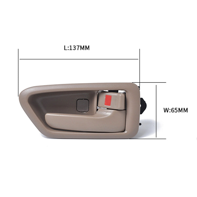 Auto Right Left Inside Door Handles 69205-AA010RH 69206-AA010LH for Toyota Camry, For Toyota Camry