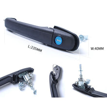 Load image into Gallery viewer, Car Front Door handle 6N0837207C, 66N0837207D + 2 Keys for Volkswagen Polo 1994-2001, For Volkswagen Polo