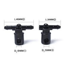 Load image into Gallery viewer, 2 PCS Windshield Washer Wiper Jet Water Spray Nozzle 1451329 / 1451330 for Vauxhall Insignia / Opel, For Vauxhall Insignia / Opel
