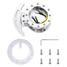 Load image into Gallery viewer, Car Tilt Racing Steering Wheel Quick Release Hub Kit Adapter Body Removable Snap Off Boss Kit