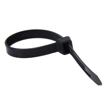 Load image into Gallery viewer, 100pcs /Pack 8mm*200mm Nylon Cable Ties, 8mm*200mm Black, 8mm*200mm White