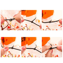 Load image into Gallery viewer, 100pcs /Pack 8mm*200mm Nylon Cable Ties, 8mm*200mm Black, 8mm*200mm White