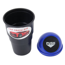 Load image into Gallery viewer, Multifunctional Portable Car Trash Rubbish Bin Ashtray Drink Bottle Cup Holder Tidy Organizer, Size: 170 x 98 x 67 mm