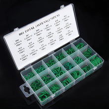 Load image into Gallery viewer, 270 PCS Car Auto Vehicle 18 Sizes Assortment Kit Air Conditioning HNBR Seal O-Ring Set, 270 PCS Green, 270 PCS Purple