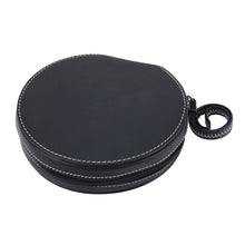 Load image into Gallery viewer, 20 CD Disc Storage Case Leather Bag Heavy Duty CD/ DVD Wallet for Car, Home, Office and Travel, Wine Red, Dark Grey, Brown, Portable Cheetah Pattern, Portable Leopard Pattern, Coffee, 20pcs Disks