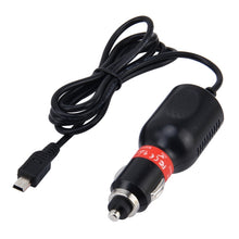 Load image into Gallery viewer, Universal Mini USB Charger Adapter For Car DVR Camera GPS Navigation Input 10V - 48V Ouput 5V 2A,  Cable Length: 1m, Mini USB Cable Length: 1m