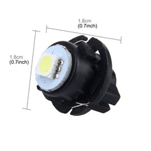 Load image into Gallery viewer, 10 PCS 0.3W T6.5 Wedge Instrument Panel LED Light Dashboard Gauge Cluster Indicator Lamp Bulb, 0.3W T6.5
