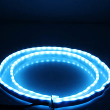 Load image into Gallery viewer, 1.2m Car Auto Waterproof Universal Four Color Rear Flowing Light Tail Box Lights with Tail Light Controller, Ice Blue Light Driving Light, White Light Reversing Light, Red Light Brake Light, Yellow Light Turn Signal Light, LED Lamp Strip Tail Decoratio...