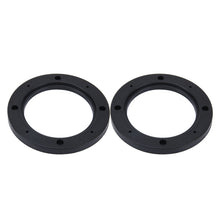 Load image into Gallery viewer, 2 PCS 4 inch Car Auto ABS Loudspeaker Base Protection Hollow Cover Holder Mat, Inner Diameter: 10cm, 10cm