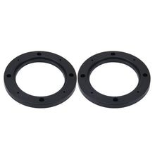 Load image into Gallery viewer, 2 PCS 5 inch Car Auto ABS Loudspeaker Base Protection Hollow Cover Holder Mat, Inner Diameter: 12.5cm, 12.5cm