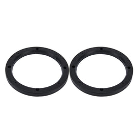 2 PCS 6.5 inch Car Auto ABS Loudspeaker Base Protection Hollow Cover Holder Mat, Inner Diameter: 14.5cm, 14.5cm