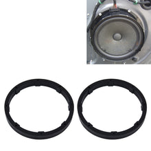 Load image into Gallery viewer, 2 PCS 6.5 inch Car Auto ABS  Loudspeaker Base Protection Solid Cover Holder Mat, Inner Diameter: 14.5cm, Universal 6.5 inch