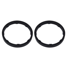 Load image into Gallery viewer, 2 PCS 6.5 inch Car Auto ABS  Loudspeaker Base Protection Solid Cover Holder Mat, Inner Diameter: 14.5cm, Universal 6.5 inch