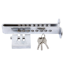 Load image into Gallery viewer, Car Auto Stainless Steel  Anti-theft Clutch Lock Car Brake Safety Lock Tool Accelerator Pedal Lock with Keys Suitable for Clutch Height Under 19.5cm, Clutch Height Under 19.5cm
