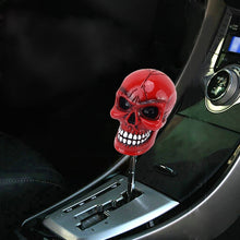 Load image into Gallery viewer, Universal Skull Head Shape ABS Manual or Automatic Gear Shift Knob  with Three Rubber Covers Fit for All Car, Skull Head Shape 1, Skull Head Shape 2, Skull Head Shape 3