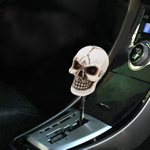 Load image into Gallery viewer, Universal Skull Head Shape ABS Manual or Automatic Gear Shift Knob  with Three Rubber Covers Fit for All Car, Skull Head Shape 1, Skull Head Shape 2, Skull Head Shape 3