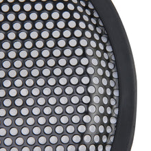 Load image into Gallery viewer, 8 inch Car Auto Metal Mesh Black Round Hole Subwoofer Loudspeaker Protective Cover Mask Kit with Fixed Holder, 8 Inch