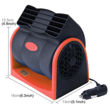 Load image into Gallery viewer, HX-T302 DC 24V 7W Portable Vehicle Cooling Fan Low Noise Silent Cooler Air Conditioner, 2 Speeds Adjustable, Random Color Delivery, HX-T302 24V