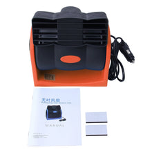 Load image into Gallery viewer, HX-T302 DC 24V 7W Portable Vehicle Cooling Fan Low Noise Silent Cooler Air Conditioner, 2 Speeds Adjustable, Random Color Delivery, HX-T302 24V