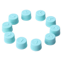Load image into Gallery viewer, 100 PCS Car Auto Universal Dustproof Air Condition Low Pressure Protective Valve Cap Cover, Low Pressure