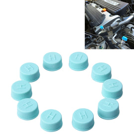100 PCS Car Auto Universal Dustproof Air Condition High Pressure Protective Valve Cap Cover, High Pressure