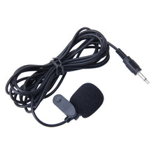 Load image into Gallery viewer, Car Audio Microphone 3.5mm Jack TS Plug Mono Mic Mini Wired External Clip Microphone Player for Auto DVD Radio, Cable Length: 2.0m, Clip