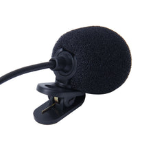 Load image into Gallery viewer, Car Audio Microphone 3.5mm Jack TS Plug Mono Mic Mini Wired External Clip Microphone Player for Auto DVD Radio, Cable Length: 2.0m, Clip