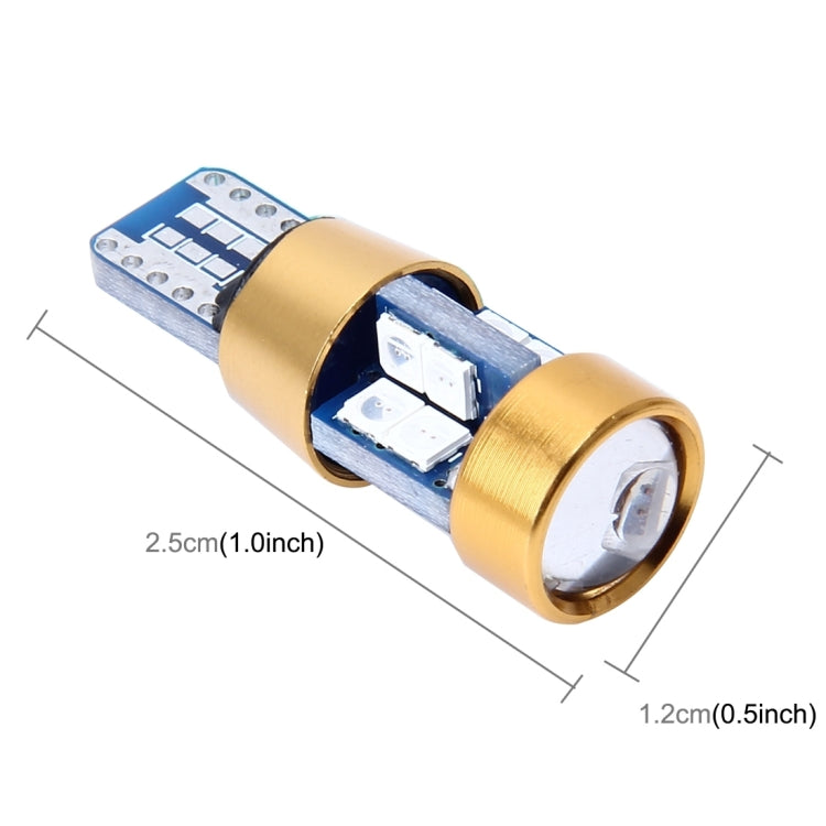 2 PCS T10 3W Error-Free Car Clearance Light with 19 SMD-3030 LED Lamp, DC 12V, 19 SMD-3030 LEDs