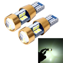 Load image into Gallery viewer, 2 PCS T10 3W Error-Free Car Clearance Light with 19 SMD-3030 LED Lamp, DC 12V, 19 SMD-3030 LEDs