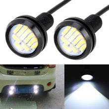 Load image into Gallery viewer, 2 PCS 2W Car Auto Eagle Eyes Fog Light Turn Light with 12 SMD-4014 LED Lamps, DC 12V Cable Length: 55cm, SMD-4014, Eagle Eye Light  12V/2W