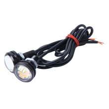 Load image into Gallery viewer, 2 PCS 2W Car Auto Eagle Eyes Fog Light Turn Light with 12 SMD-4014 LED Lamps, DC 12V Cable Length: 55cm, SMD-4014, Eagle Eye Light  12V/2W