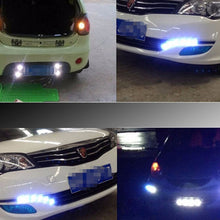 Load image into Gallery viewer, 2 PCS 2W Car Auto Eagle Eyes Fog Light Turn Light with 12 SMD-4014 LED Lamps, DC 12V Cable Length: 55cm, SMD-4014, Eagle Eye Light  12V/2W