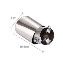 Load image into Gallery viewer, Car Automobile Exhaust Pipe Muffler Modification Stainless Steel Tail Pipes (Inner Diameter 60mm), 60mm