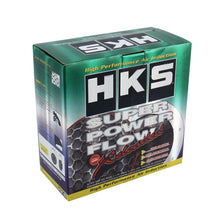 Load image into Gallery viewer, HKS 76mm Round Mushroom Super Power Car Cleaner Air Filter Flow Admission 3-layer Dry Filter Super Stealth Frame High Performance Air Induction Air Flow Filter, 10cm