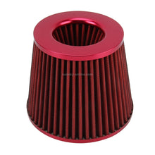 Load image into Gallery viewer, Universal Car Air Filter Mechanic Supercharger Car Car Filter Kits Air Intake Cool Filter, Size: 14.5*15cm(Red), Size: 14.5*15cm