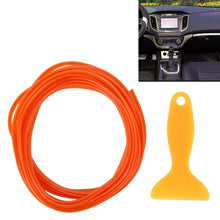 Load image into Gallery viewer, 5m Flexible Trim For DIY Automobile Car Interior Moulding Trim Decorative Line Strip with Film Scraper