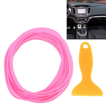 Load image into Gallery viewer, 5m Flexible Trim For DIY Automobile Car Interior Moulding Trim Decorative Line Strip with Film Scraper